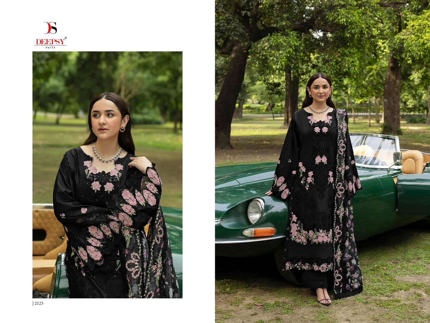 Deepsy Suit Elaf Premium Vol-8 Cotton Printed Pakistani Suit Collection