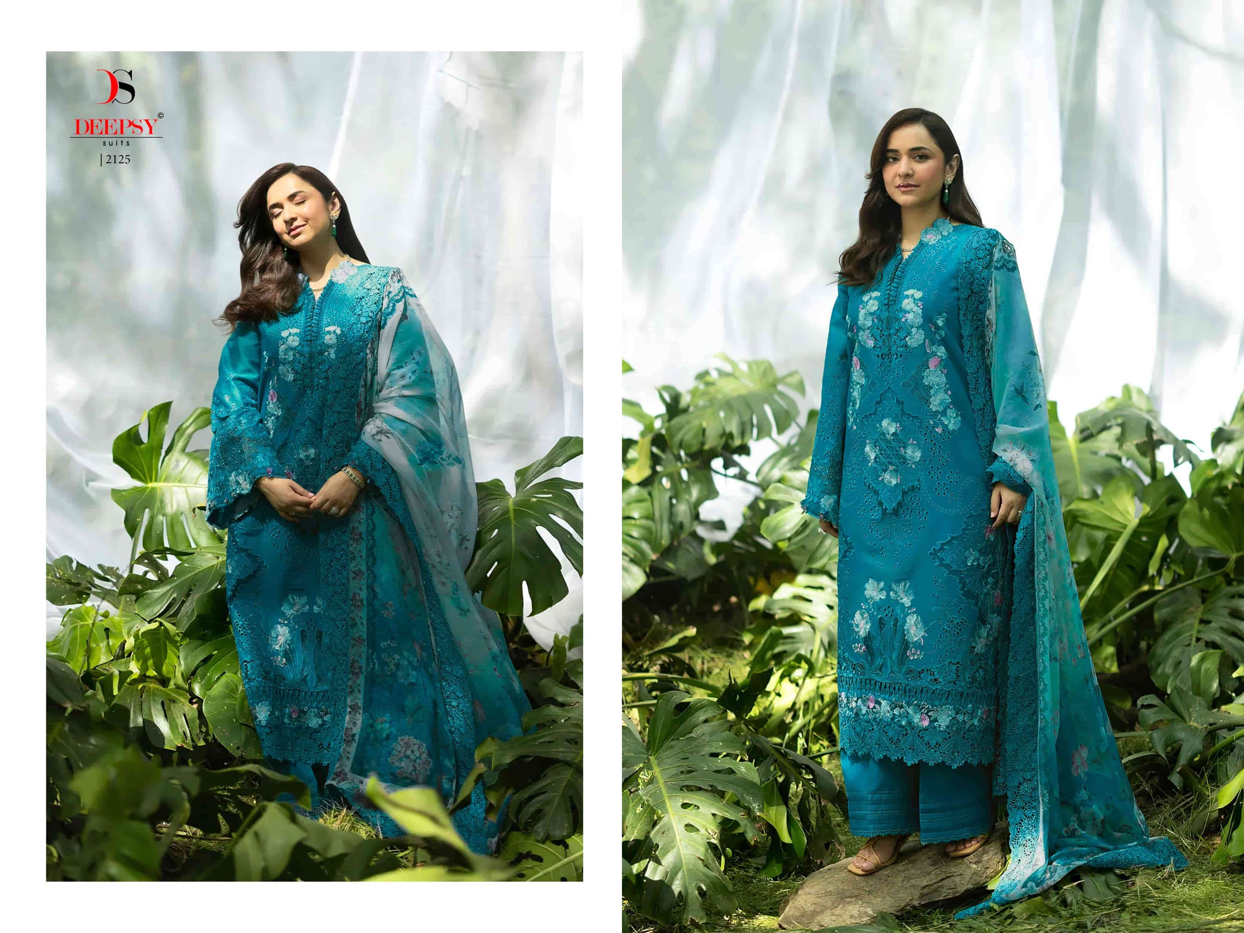 Deepsy Suit Elaf Premium Vol-8 Cotton Printed Pakistani Suit Collection