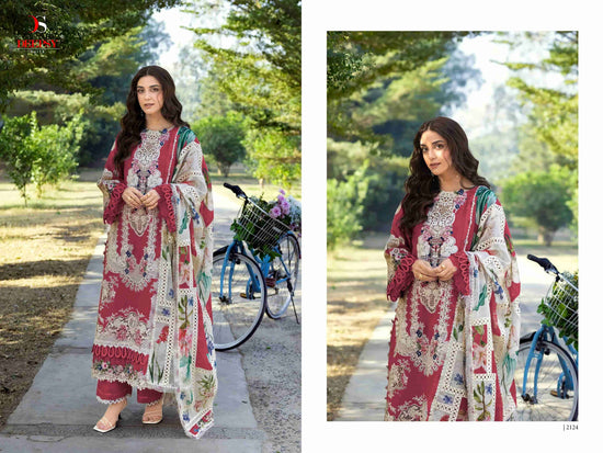 Deepsy Suit Elaf Premium Vol-8 Cotton Printed Pakistani Suit Collection