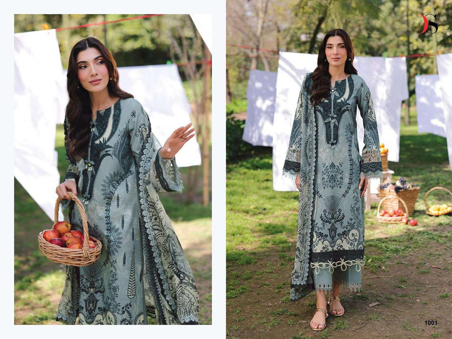 Deepsy Suit Jade Bliss Lawn-25 Vol-02