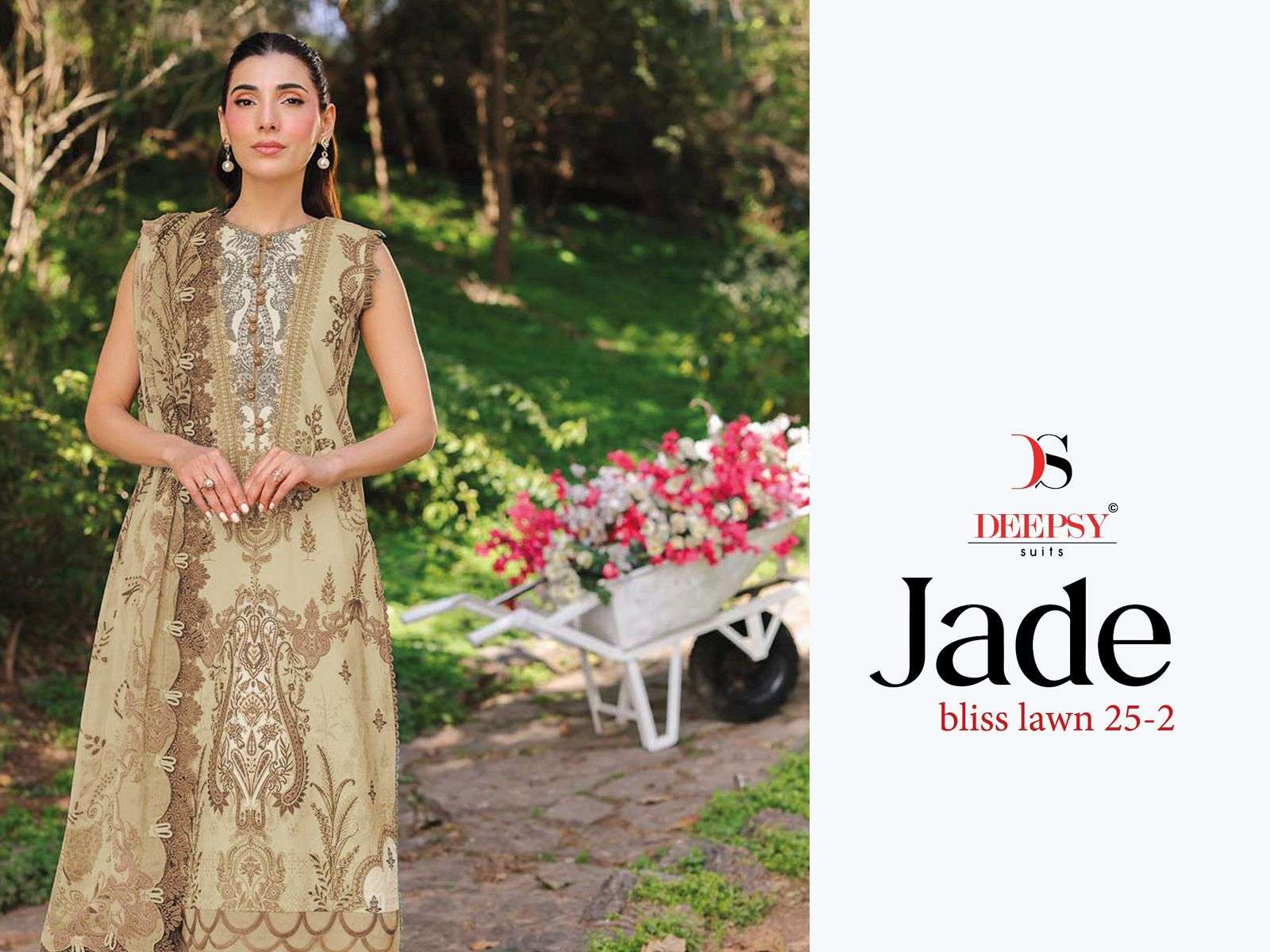 Deepsy Suit Jade Bliss Lawn-25 Vol-02