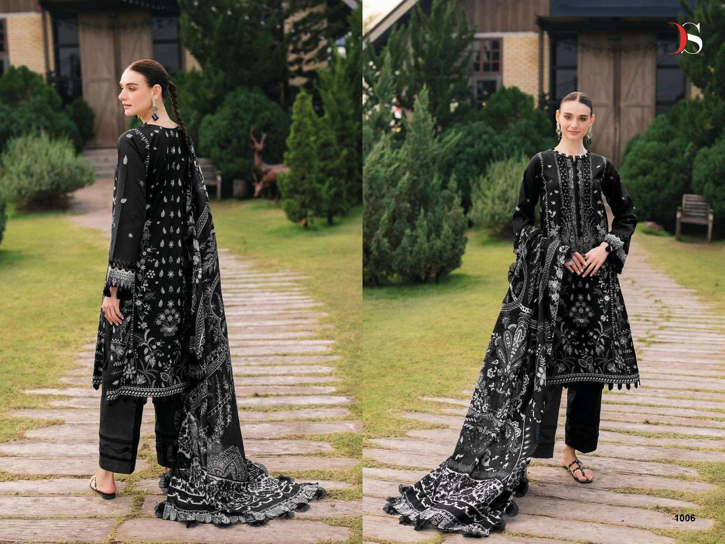 Deepsy Suit Jade Bliss Lawn-25 Vol-02