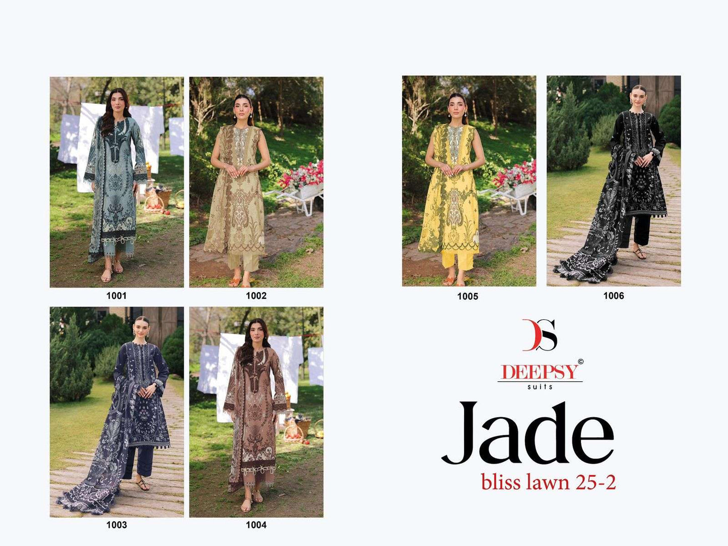 Deepsy Suit Jade Bliss Lawn-25 Vol-02