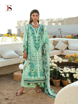 Deepsy Suit Jade Needle Wonder Vol-6 Cotton Printed Pakistani Suit