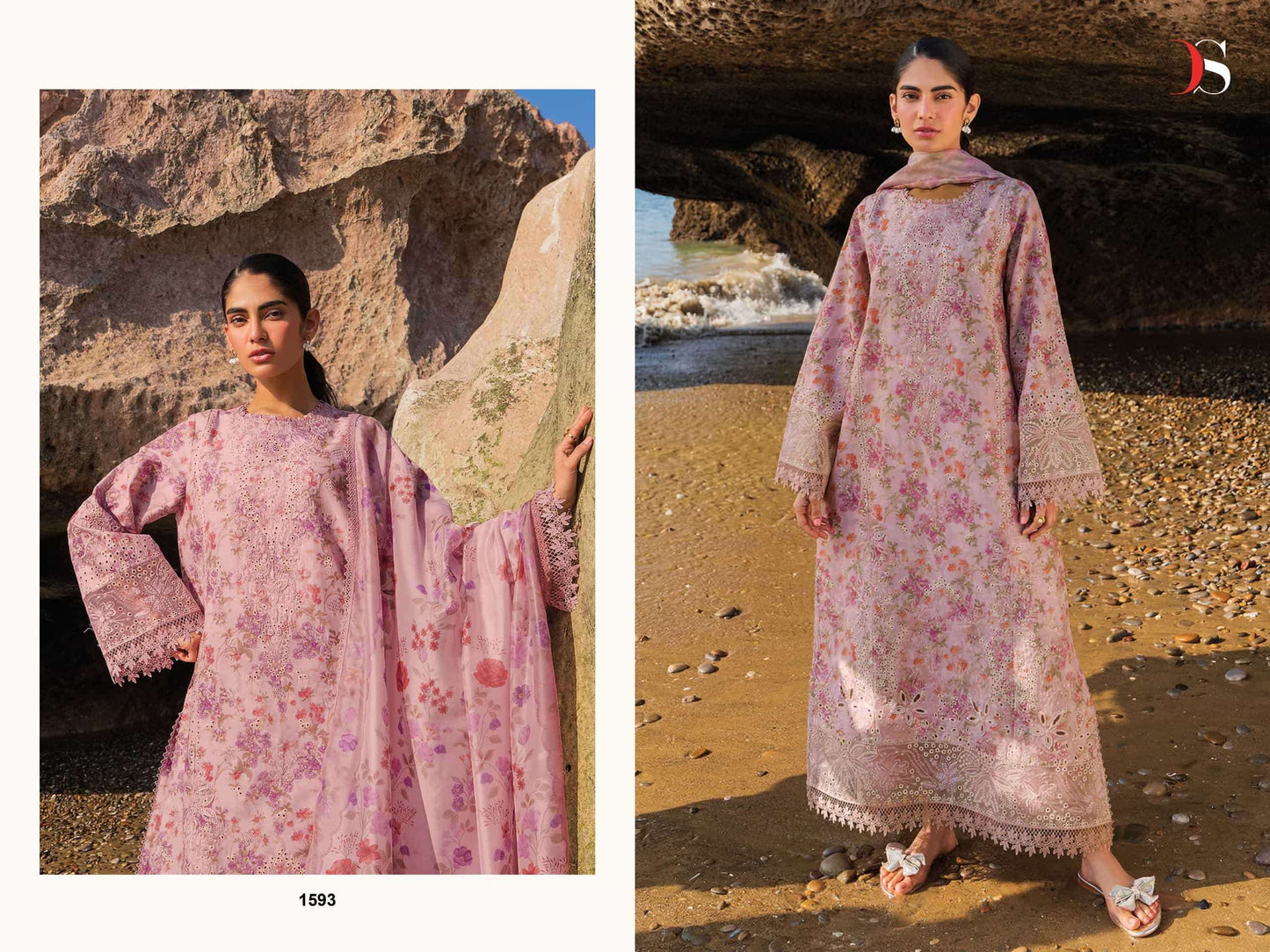 DEEPSY SUIT JADE PREMIUM VOL-4 Cotton Printed Semi Stitched Pakistani Suit