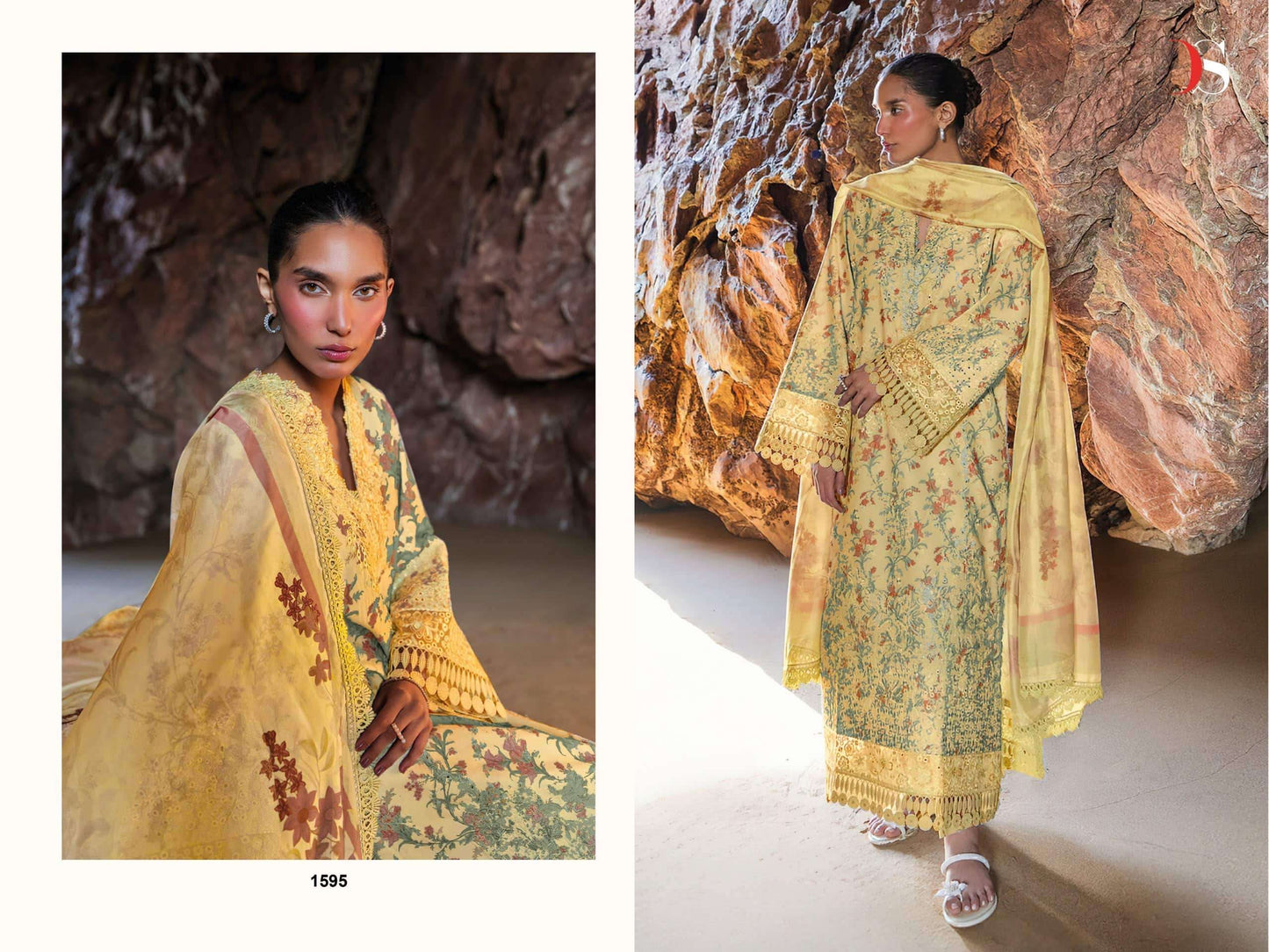 DEEPSY SUIT JADE PREMIUM VOL-4 Cotton Printed Semi Stitched Pakistani Suit