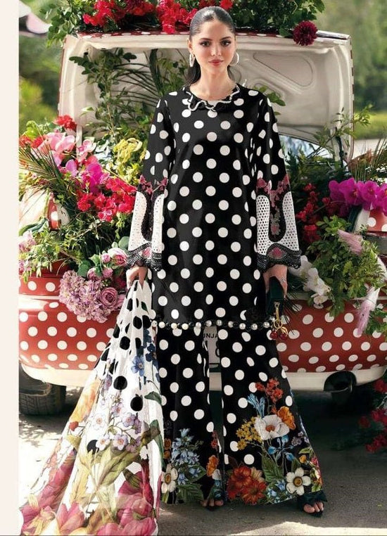 DEEPSY SUIT MARIA B PRINT VOL-7 Cotton Printed Pakistani Suit - Amrah Wholesale