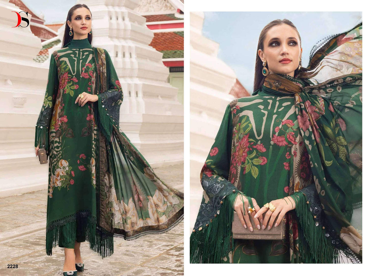 DEEPSY SUIT MARIA B PRINT VOL-9 2201 TO 2208 Series Cotton Printed Pakistani Suit