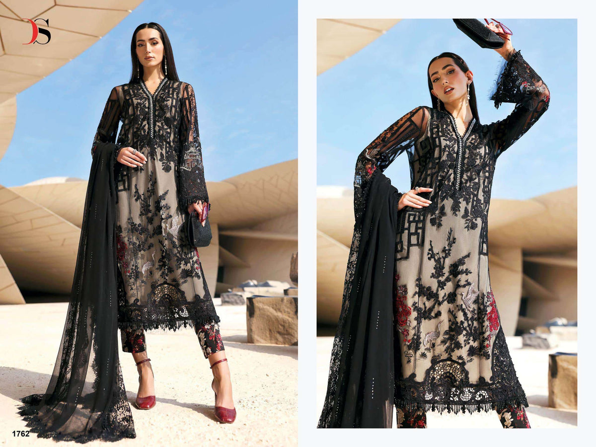 Deepsy Suit Maria.B Lawn Vol - 3 Pakistani Suit Wholesale Catalogue - Amrah Wholesale