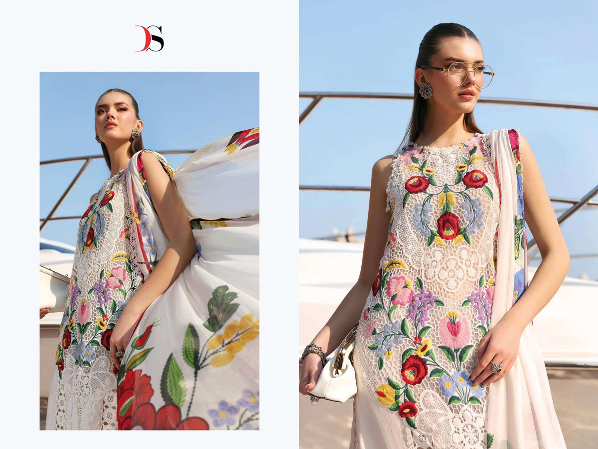 Deepsy Suit Maria.B Lawn Vol - 3 Pakistani Suit Wholesale Catalogue - Amrah Wholesale