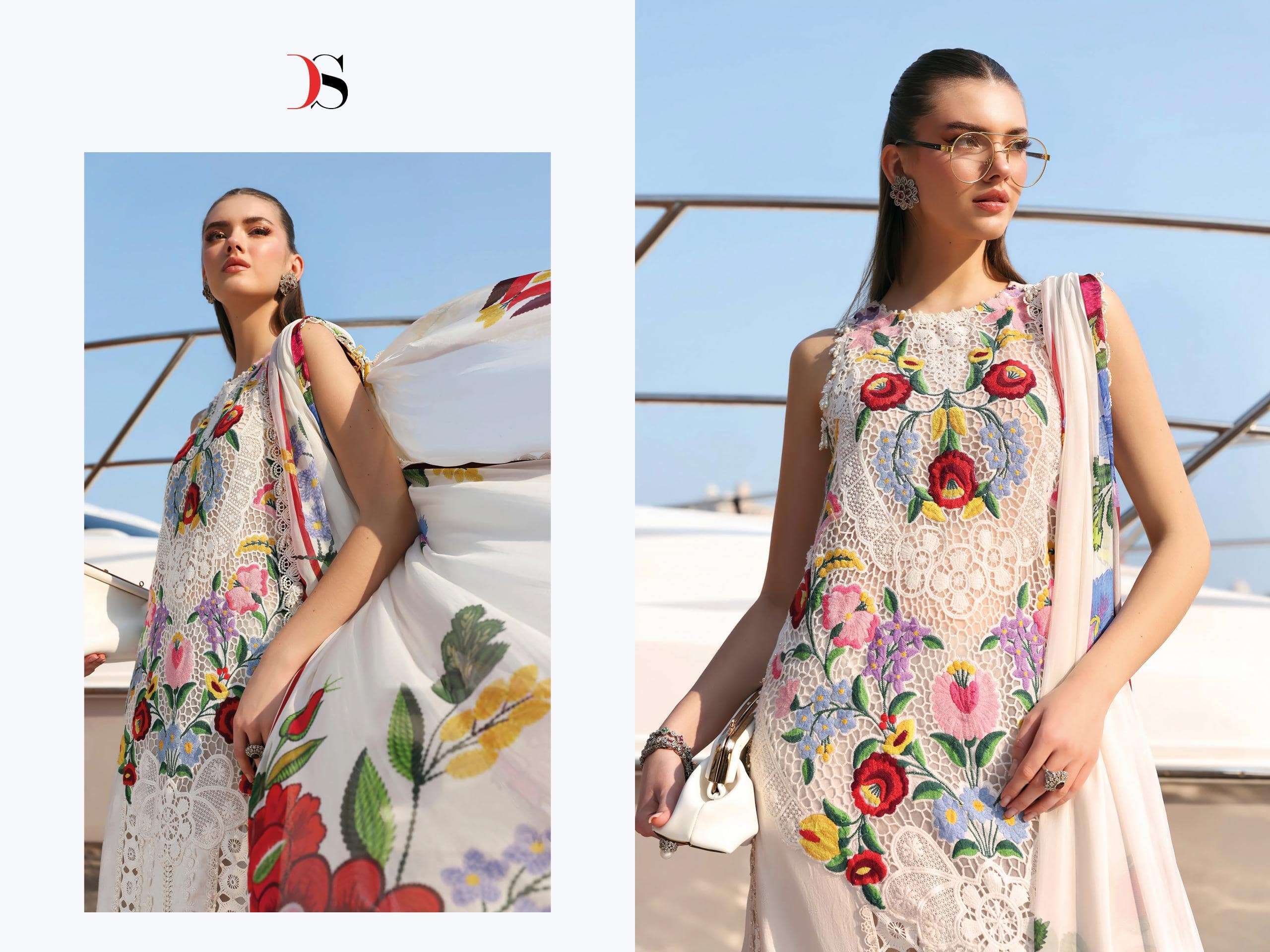 Deepsy Suit Maria.B Lawn Vol - 3 Pakistani Suit Wholesale Catalogue - Amrah Wholesale
