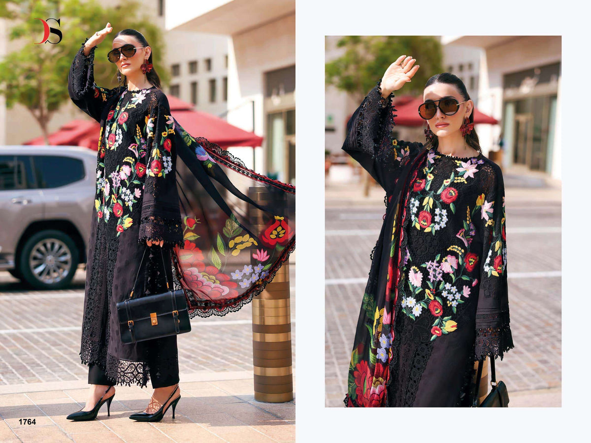 Deepsy Suit Maria.B Lawn Vol - 3 Pakistani Suit Wholesale Catalogue - Amrah Wholesale