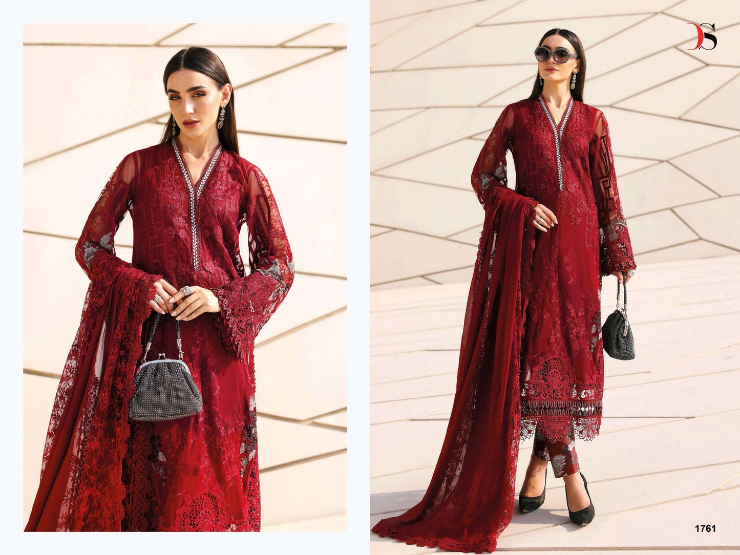 Deepsy Suit Maria.B Lawn Vol - 3 Pakistani Suit Wholesale Catalogue - Amrah Wholesale