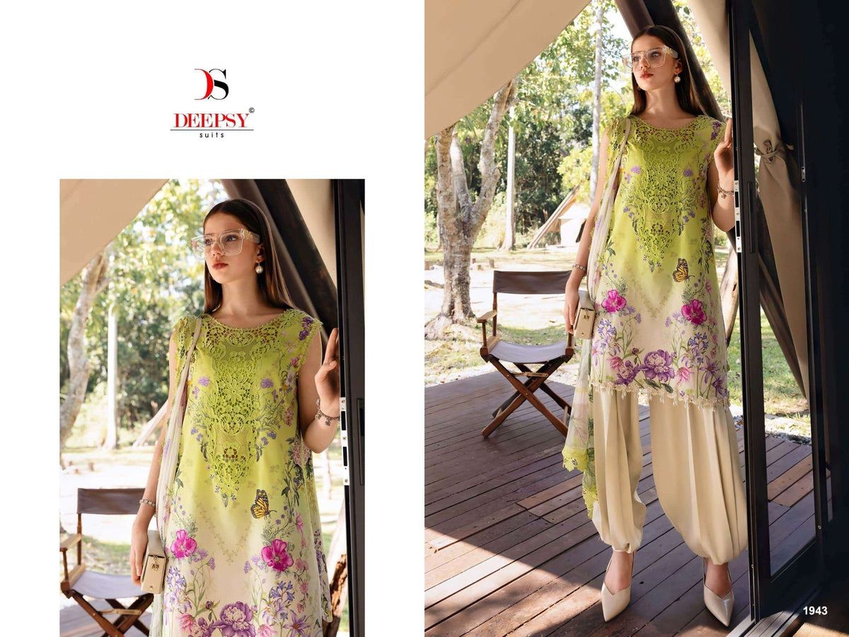 DEEPSY SUIT MARIAB PRINT VOL - 6 Cotton Pakistani Suit - Amrah Wholesale