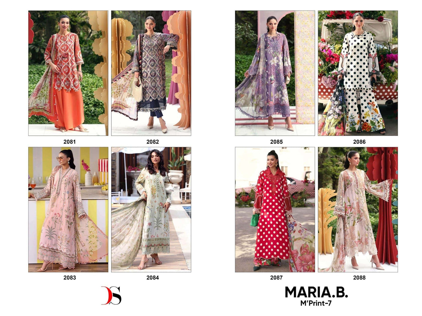 DEEPSY Suit Mariab Print Vol-7 Cotton Printed Pakistani Suit Set - Amrah Wholesale