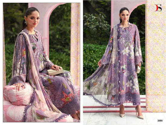 DEEPSY Suit Mariab Print Vol-7 Cotton Printed Pakistani Suit Set - Amrah Wholesale
