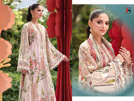 DEEPSY Suit Mariab Print Vol-7 Cotton Printed Pakistani Suit Set - Amrah Wholesale