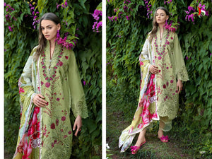 DEEPSY SUIT MUSHQ LAWN VOL - 03 Cotton Pakistani Suit - Amrah Wholesale