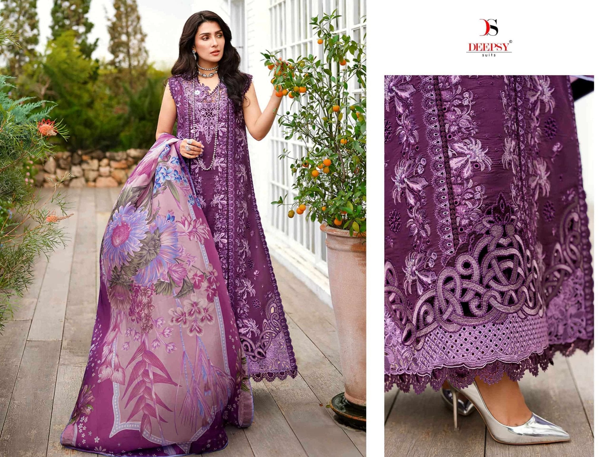 Deepsy Suit Mushq Vol 4 Cotton Premium Printed Pakistani Suit - Amrah Wholesale