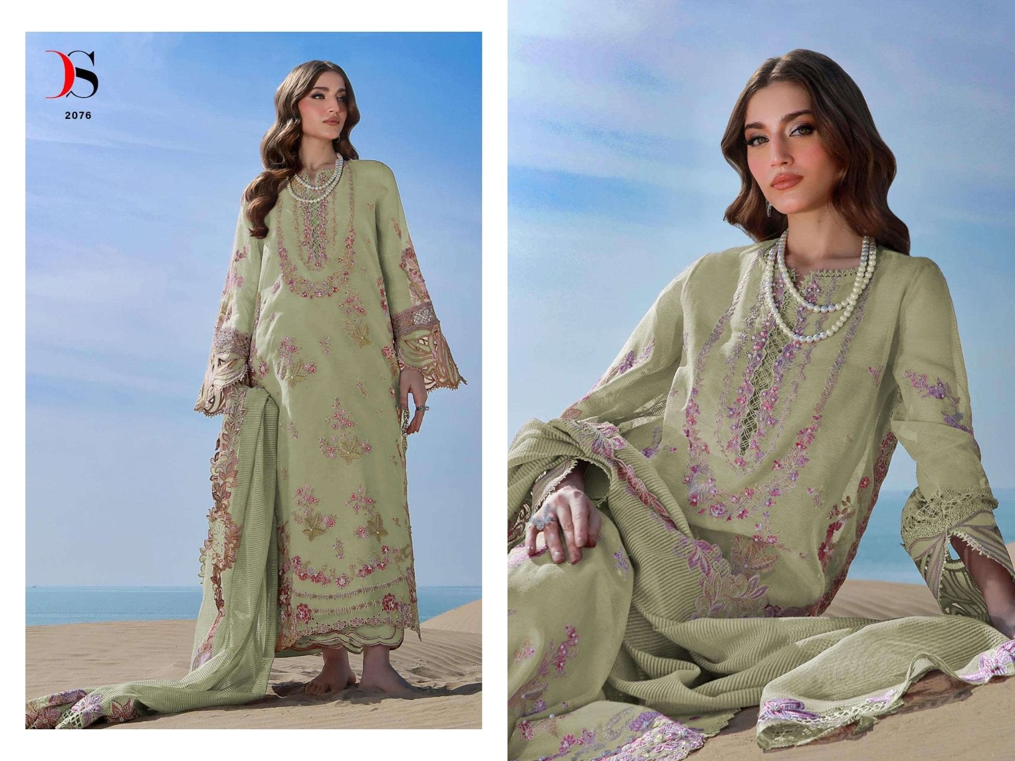 Deepsy Suit Rangrasiya Vol-6 Cotton Pakistani Suit - Amrah Wholesale