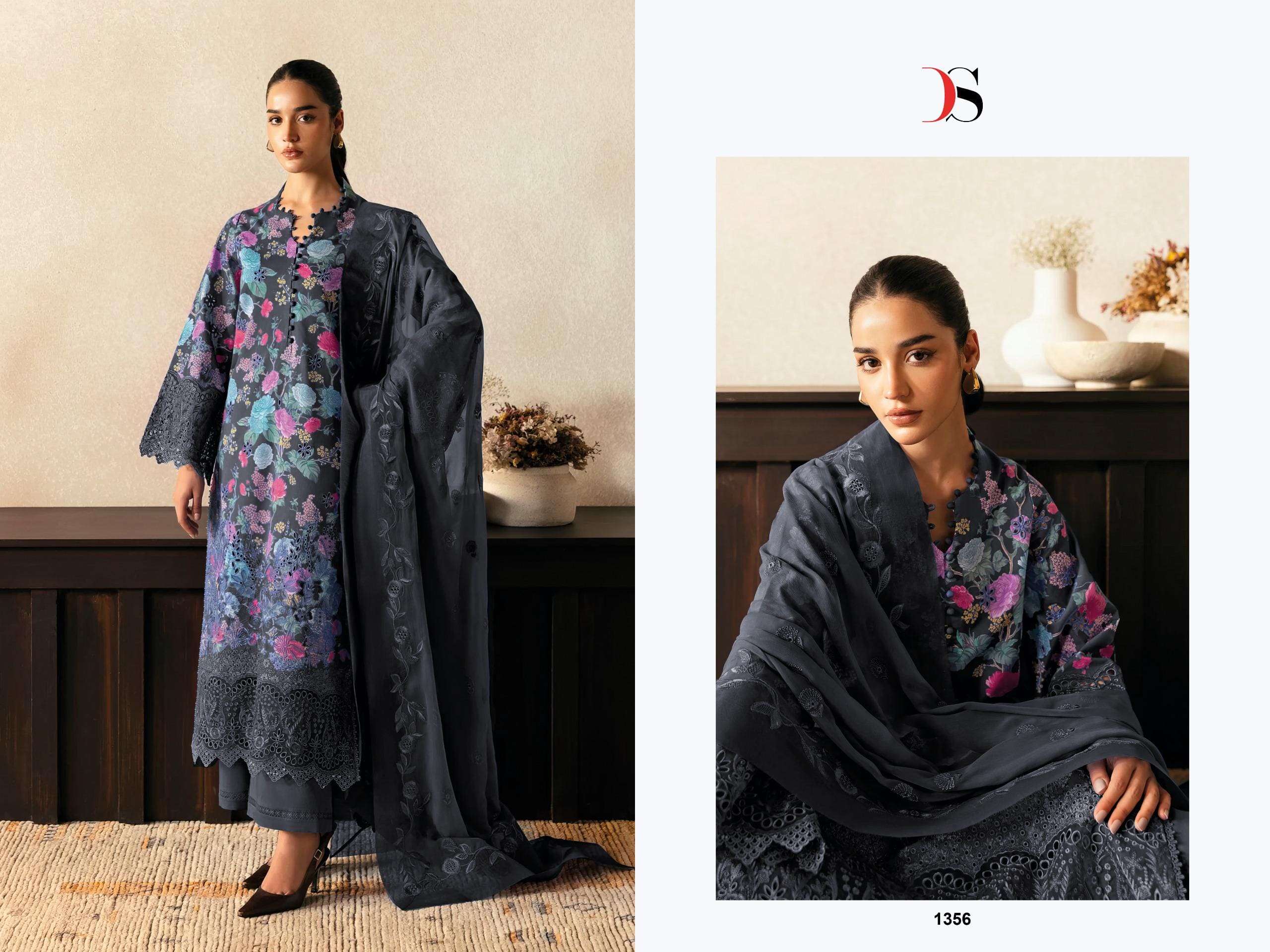 Deepsy Suit Rungrez Chikankari