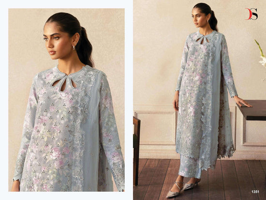 Deepsy Suit Rungrez Chikankari