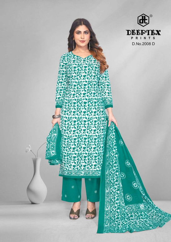 Deeptex 4 Colour Vol 2 Pure Cotton Dress Material - Amrah Wholesale