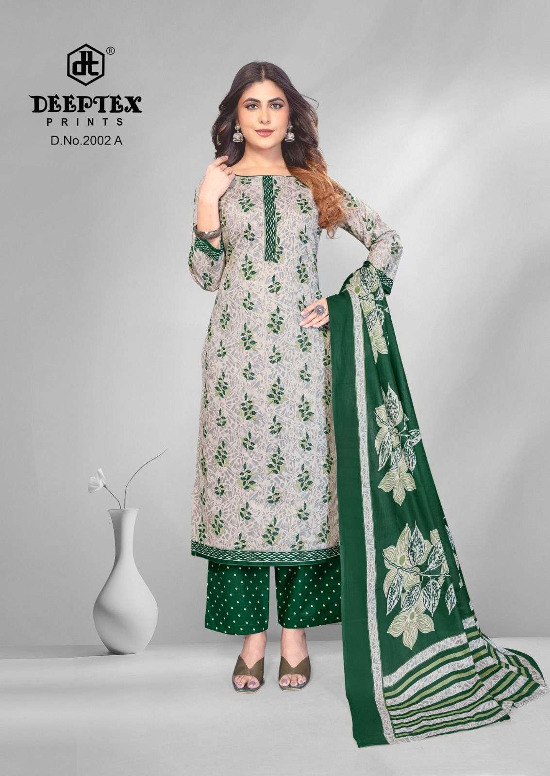 Deeptex 4 Colour Vol 2 Pure Cotton Dress Material - Amrah Wholesale