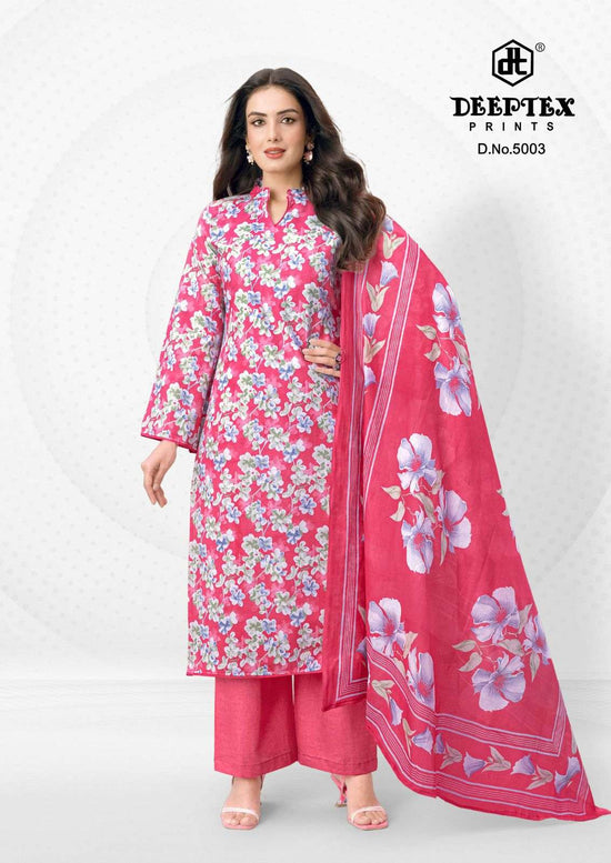 Deeptex Aalia Afreen Vol 5 Pure Cotton Dress Material