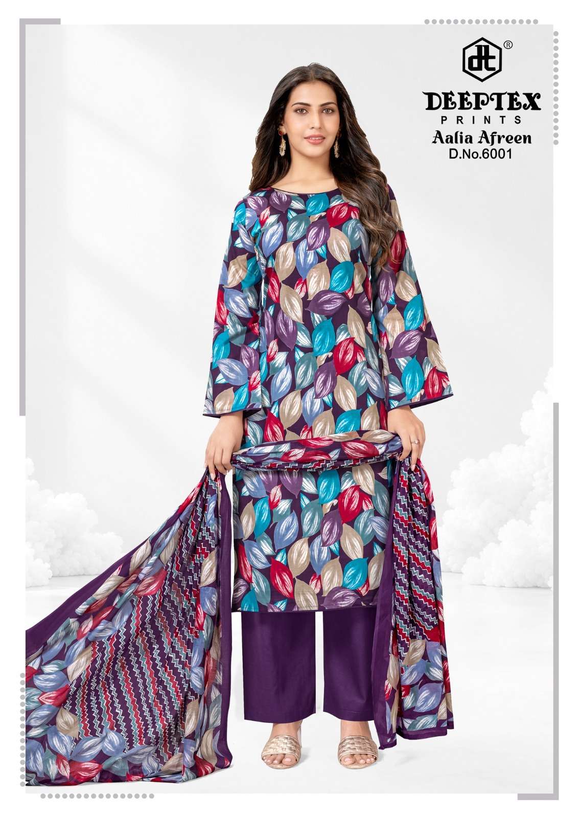 Deeptex Aalia Afreen Vol-6 Cotton Printed Suit