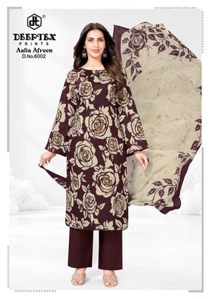 Deeptex Aalia Afreen Vol-6 Cotton Printed Suit