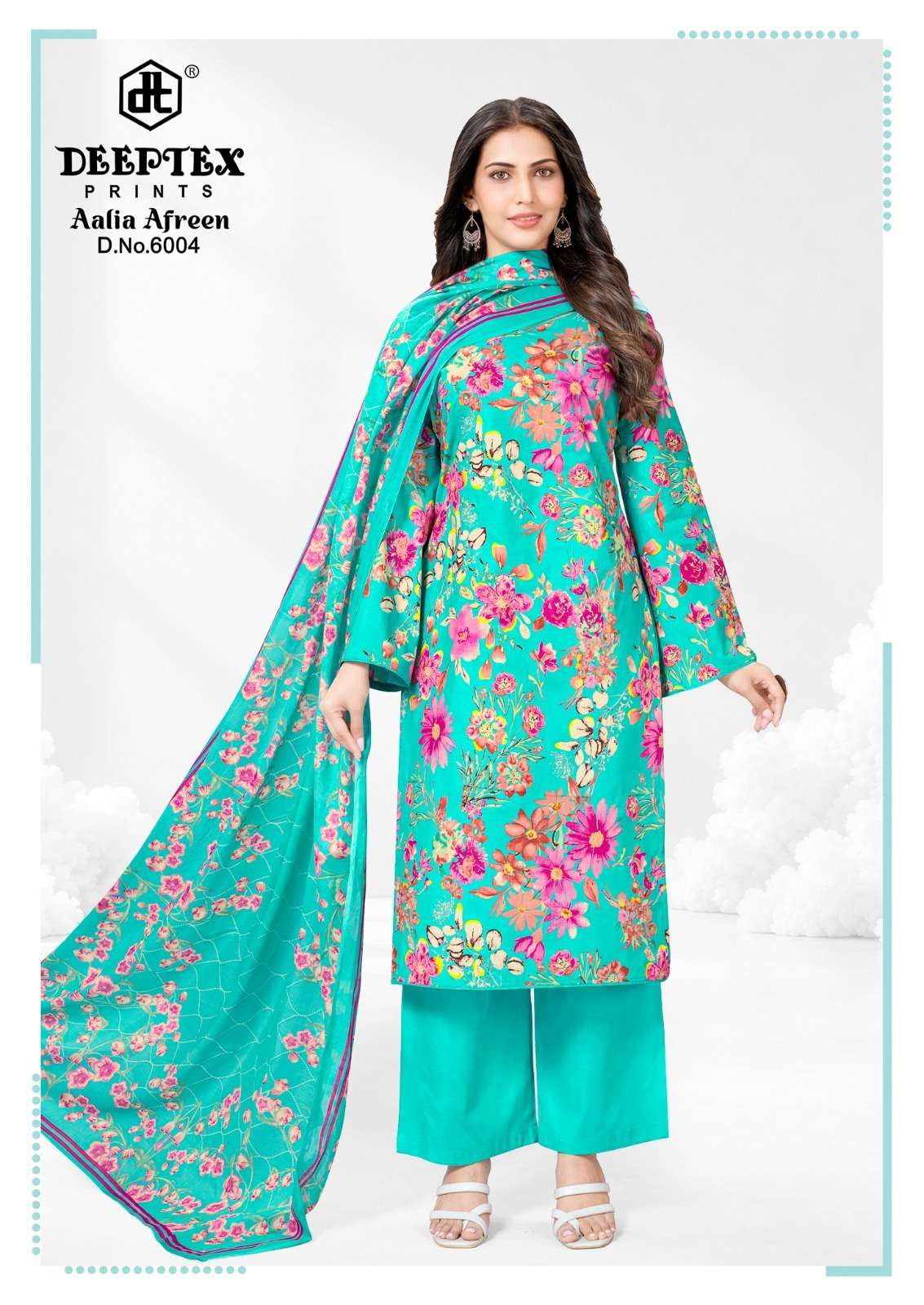 Deeptex Aalia Afreen Vol-6 Cotton Printed Suit