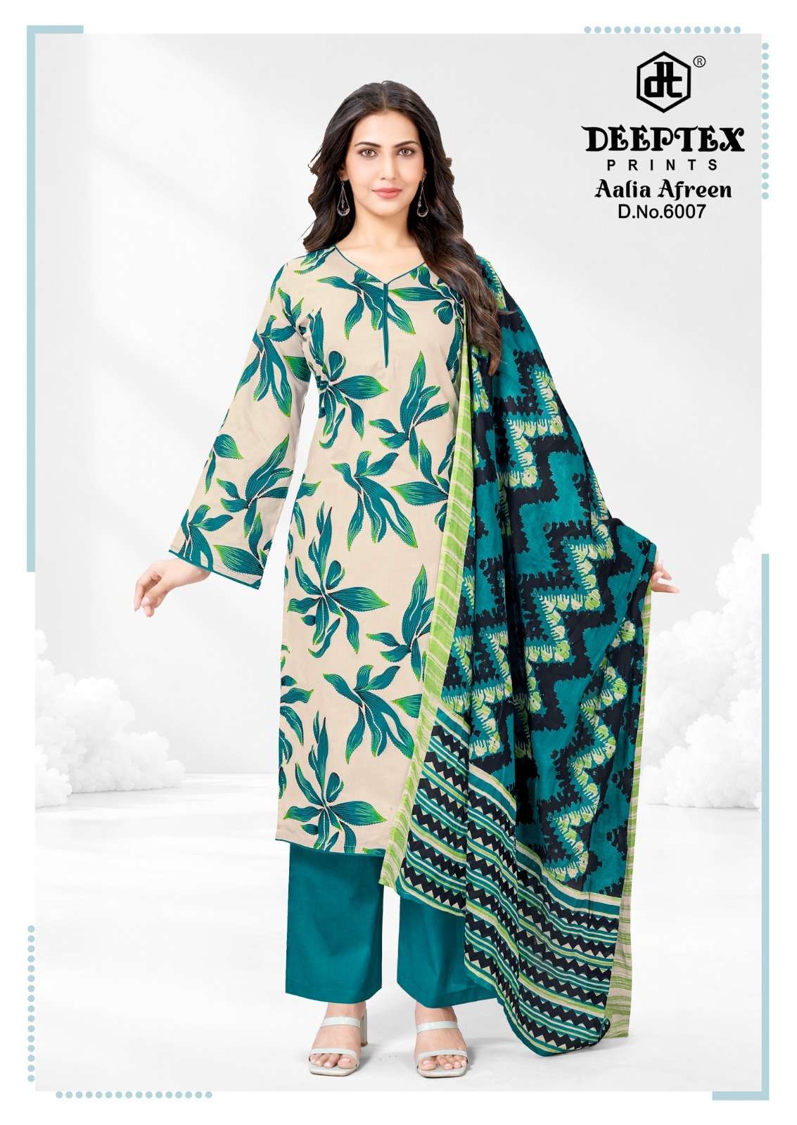 Deeptex Aalia Afreen Vol-6 Cotton Printed Suit