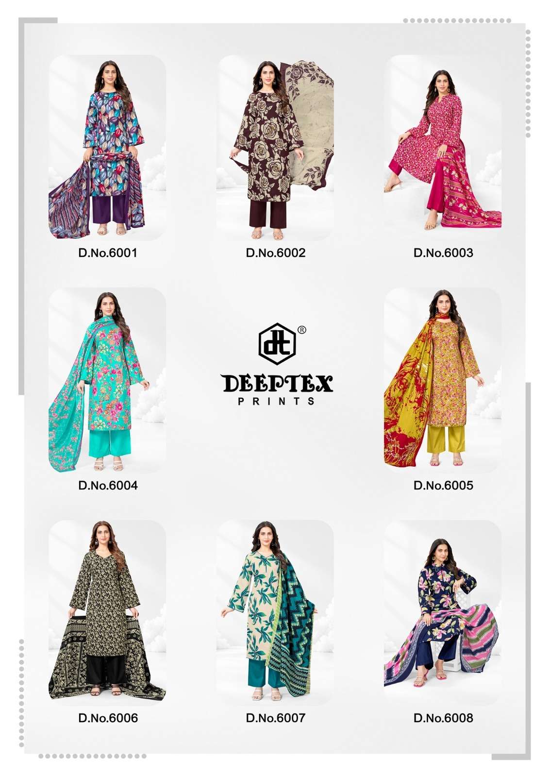 Deeptex Aalia Afreen Vol-6 Cotton Printed Suit
