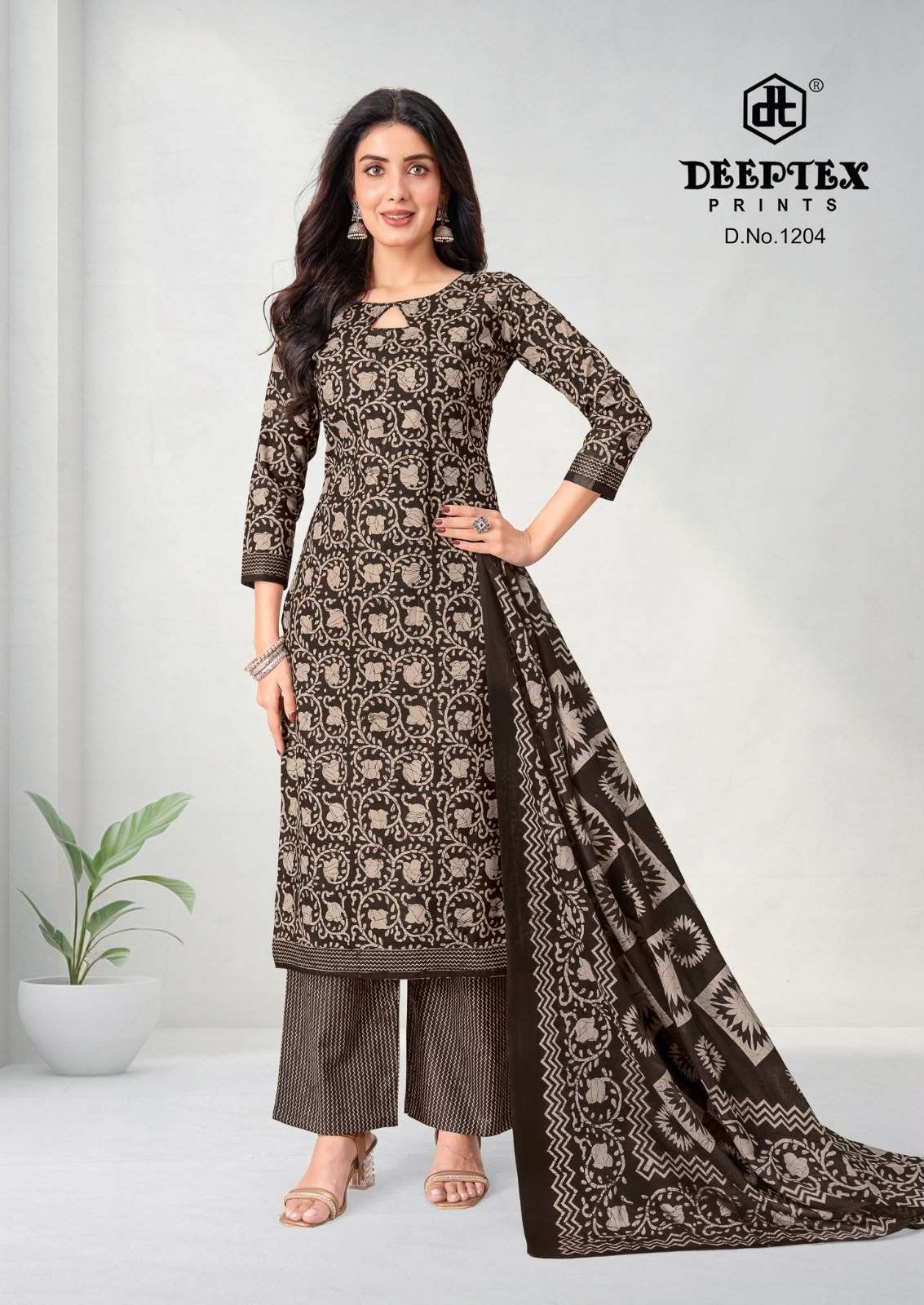 Deeptex Aaliza Vol 12 Pure Cotton Printed Dress Material - Amrah Wholesale