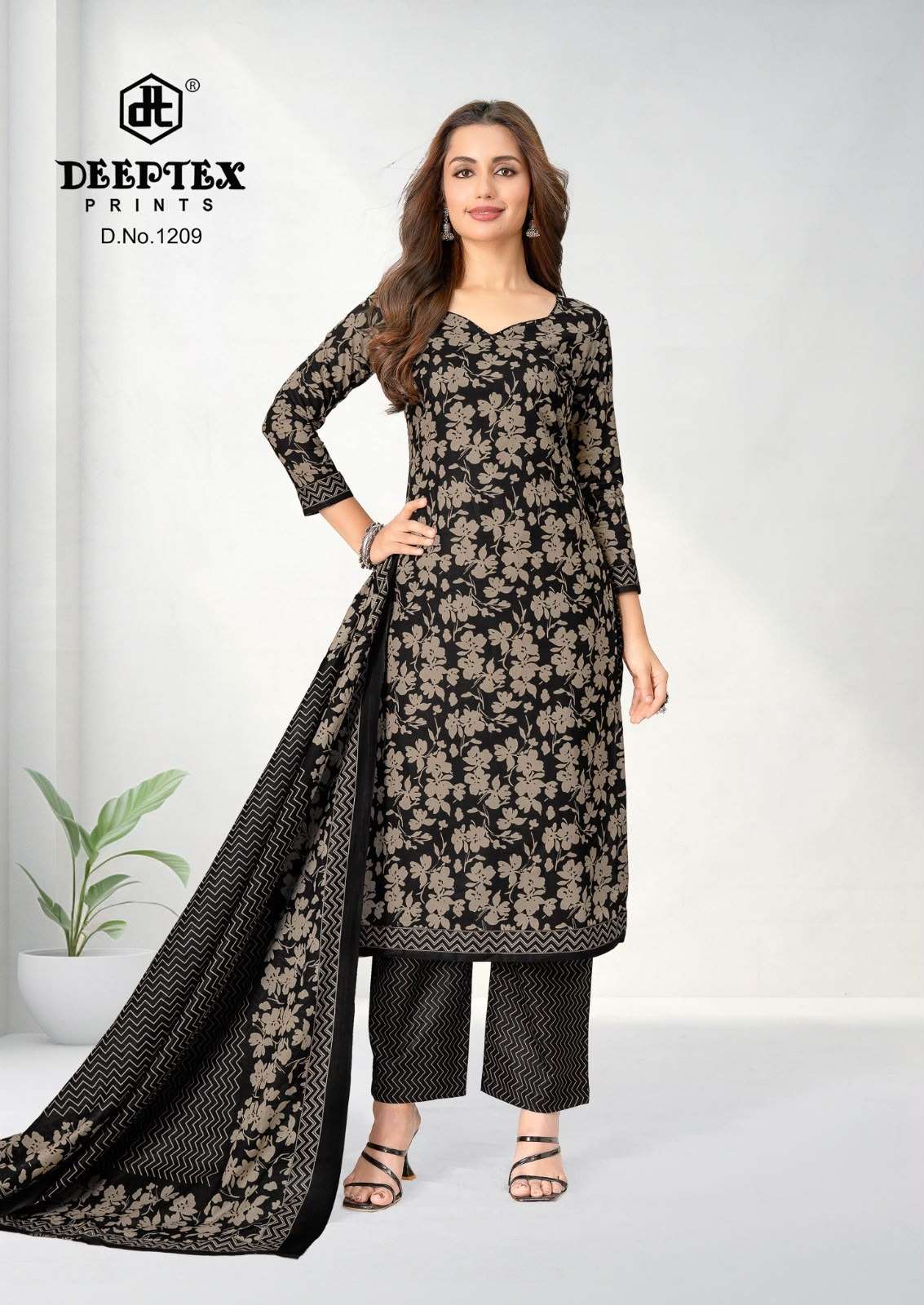 Deeptex Aaliza Vol 12 Pure Cotton Printed Dress Material - Amrah Wholesale