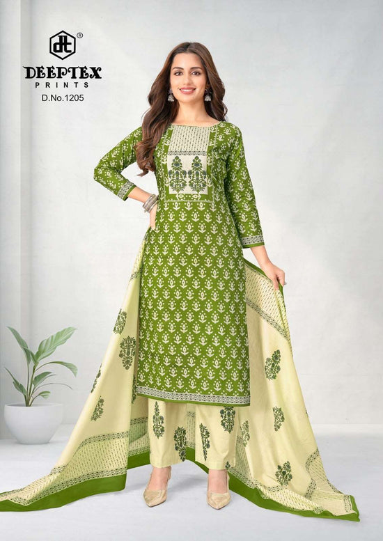 Deeptex Aaliza Vol 12 Pure Cotton Printed Dress Material - Amrah Wholesale