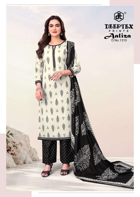 Deeptex Aaliza Vol-13 Cotton Printed Ready to Wear Salwar Suit Set