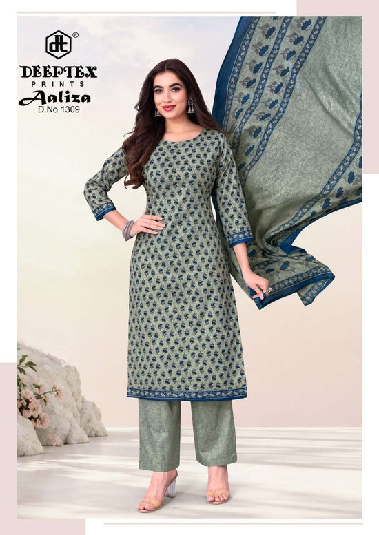 Deeptex Aaliza Vol-13 Cotton Printed Ready to Wear Salwar Suit Set