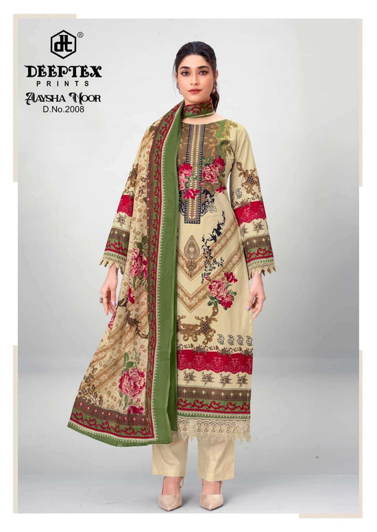 Deeptex Aaysha Noor Vol 2 Heavy Cotton Dress Material