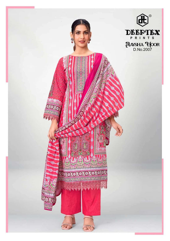 Deeptex Aaysha Noor Vol 2 Heavy Cotton Dress Material