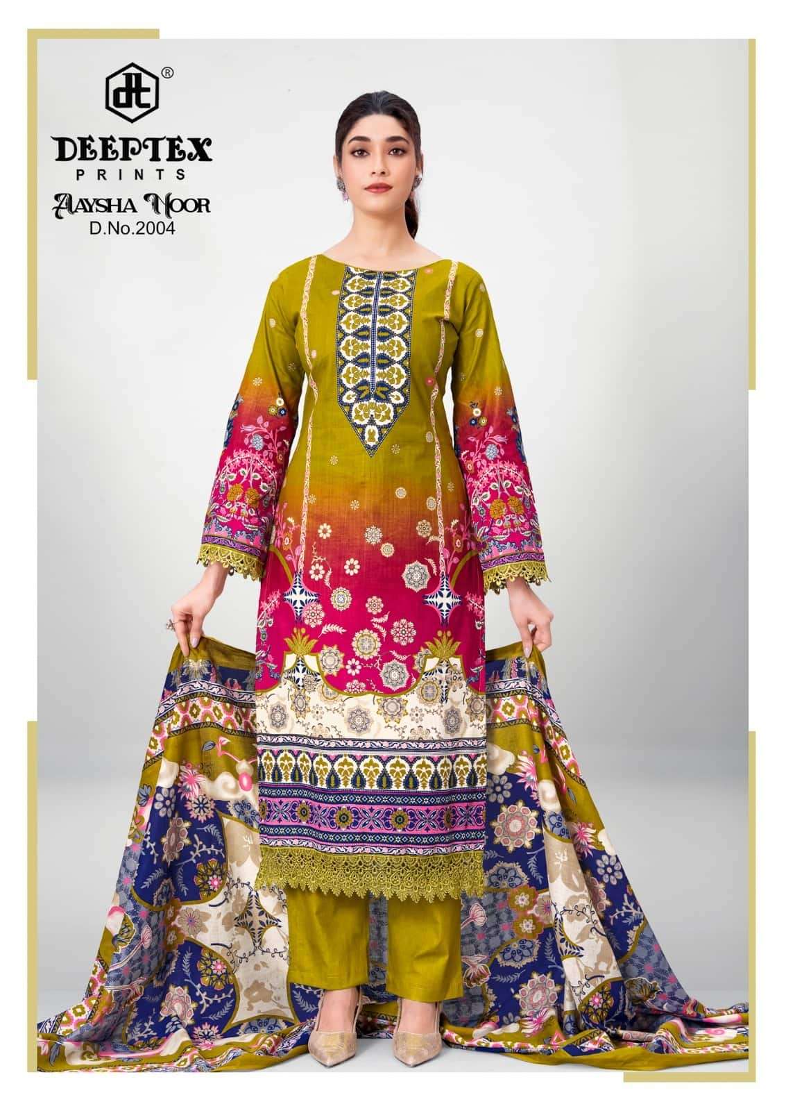 Deeptex Aaysha Noor Vol 2 Heavy Cotton Dress Material