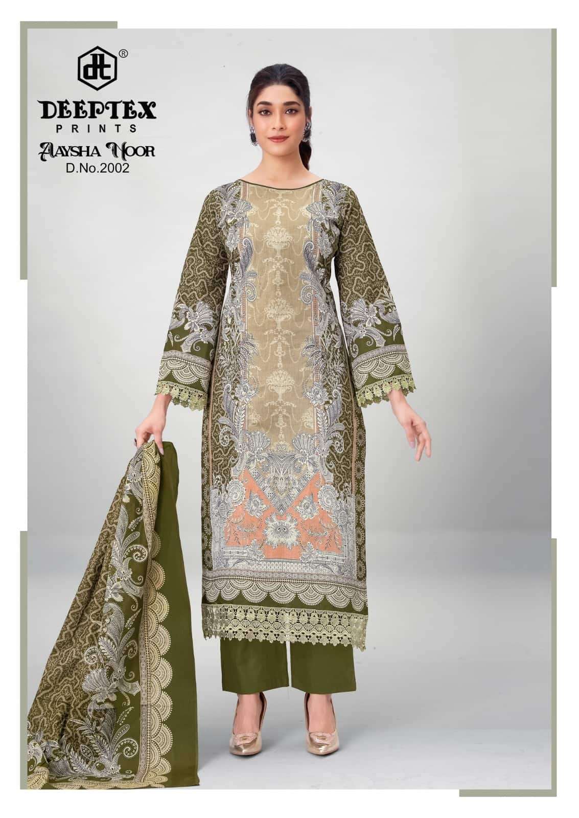 Deeptex Aaysha Noor Vol 2 Heavy Cotton Dress Material