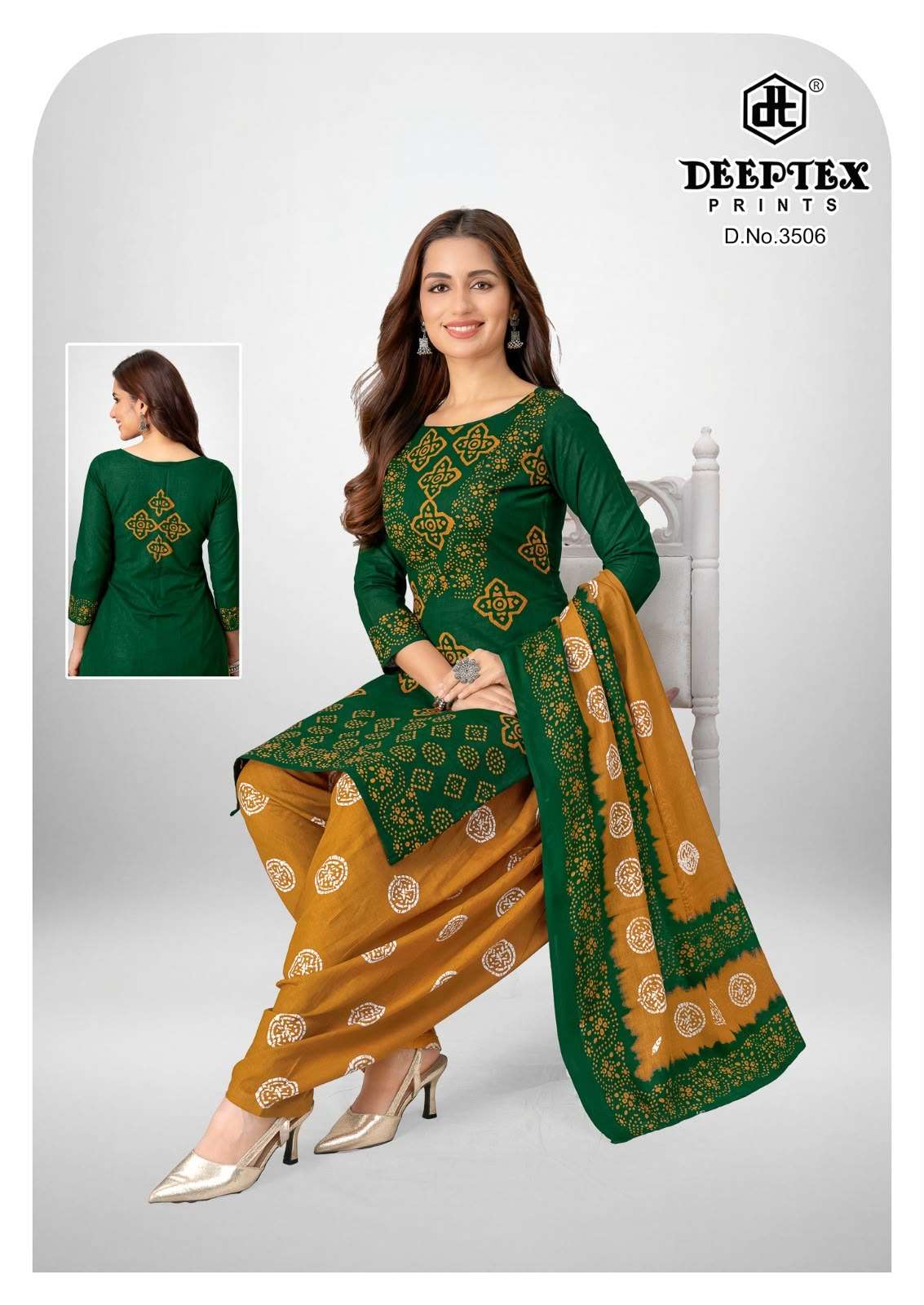 Deeptex Batik Plus Vol 35 Pure Cotton Batik Printed Dress Material Wholesale Price