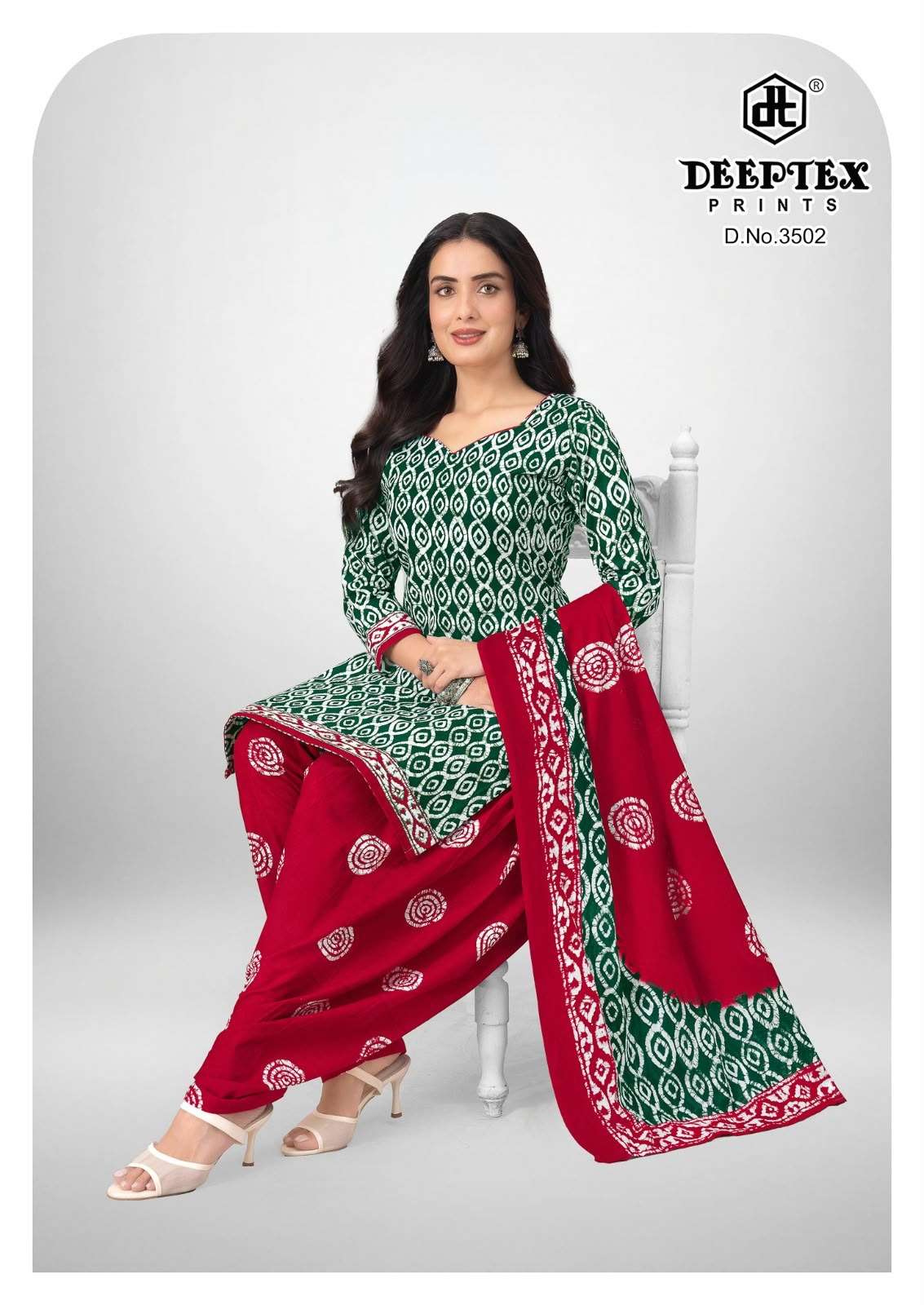 Deeptex Batik Plus Vol 35 Pure Cotton Batik Printed Dress Material Wholesale Price