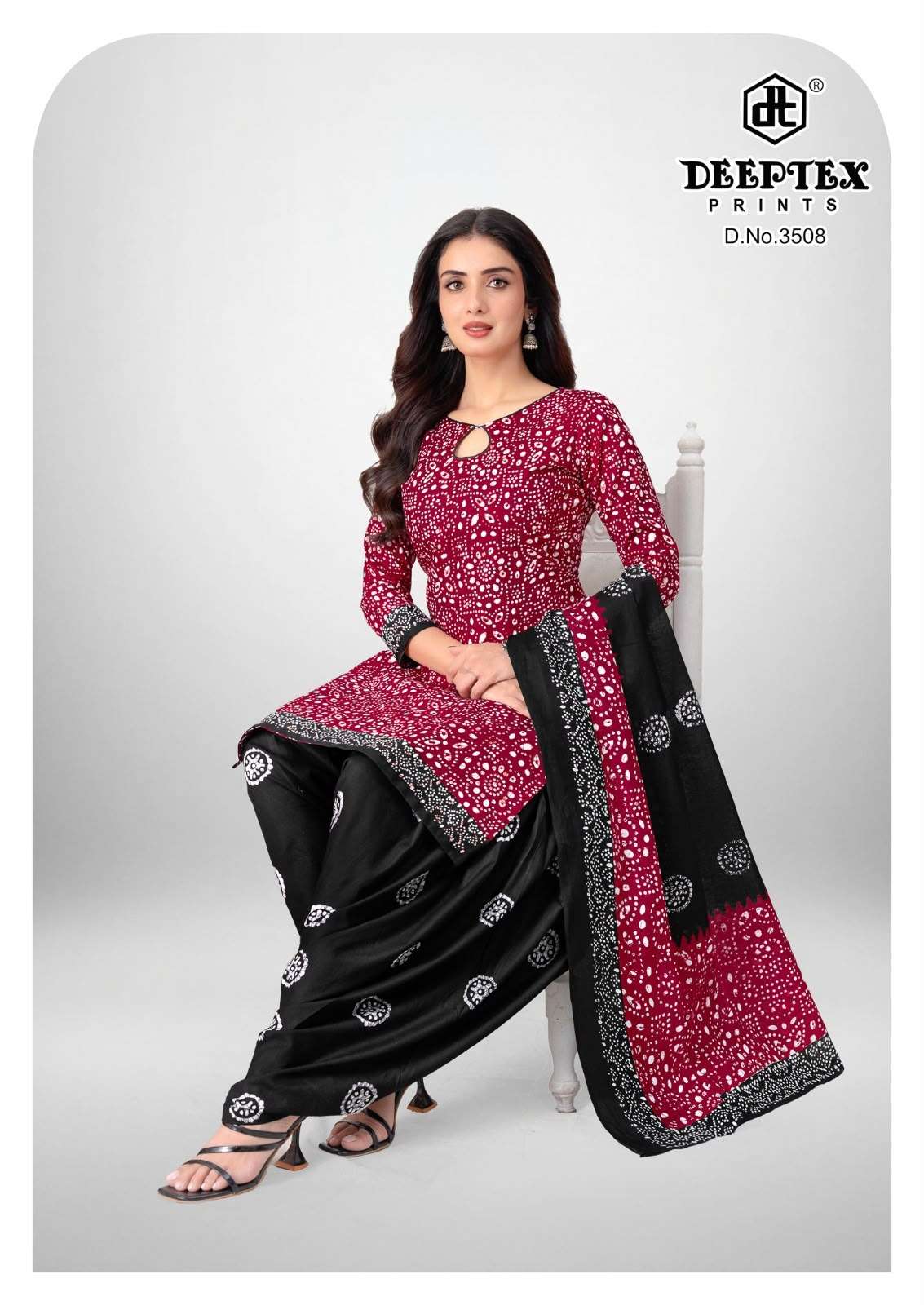 Deeptex Batik Plus Vol 35 Pure Cotton Batik Printed Dress Material Wholesale Price