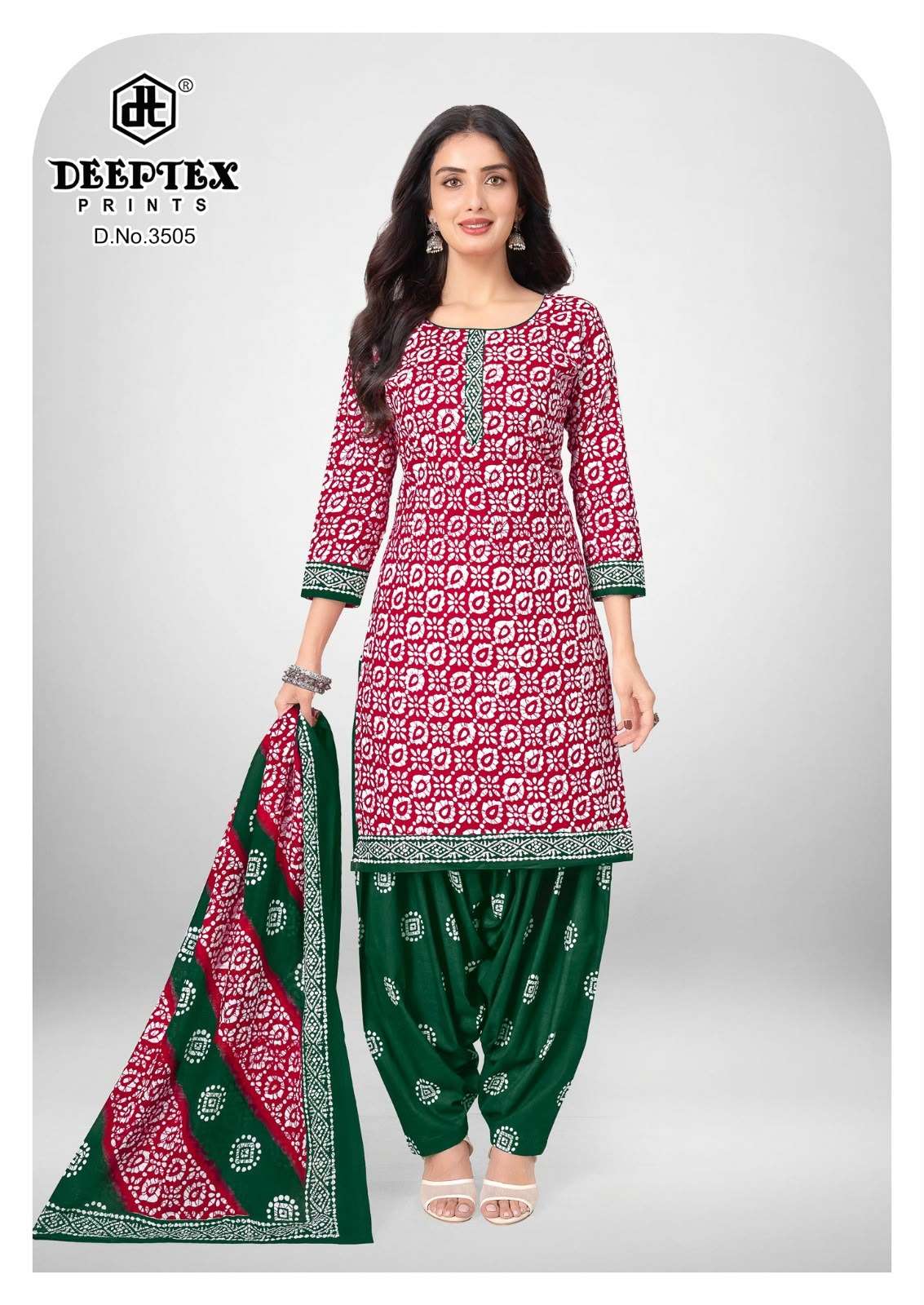 Deeptex Batik Plus Vol 35 Pure Cotton Batik Printed Dress Material Wholesale Price
