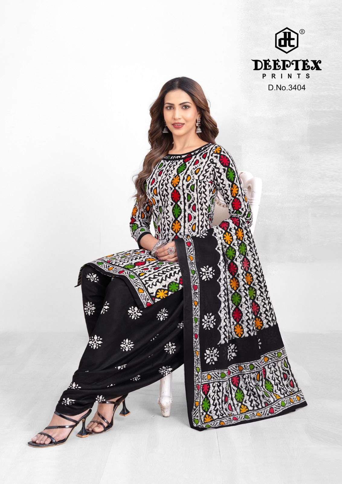 DEEPTEX BATIK VOL - 34 Cotton Dress Material Wholesale Surat India - Amrah Wholesale