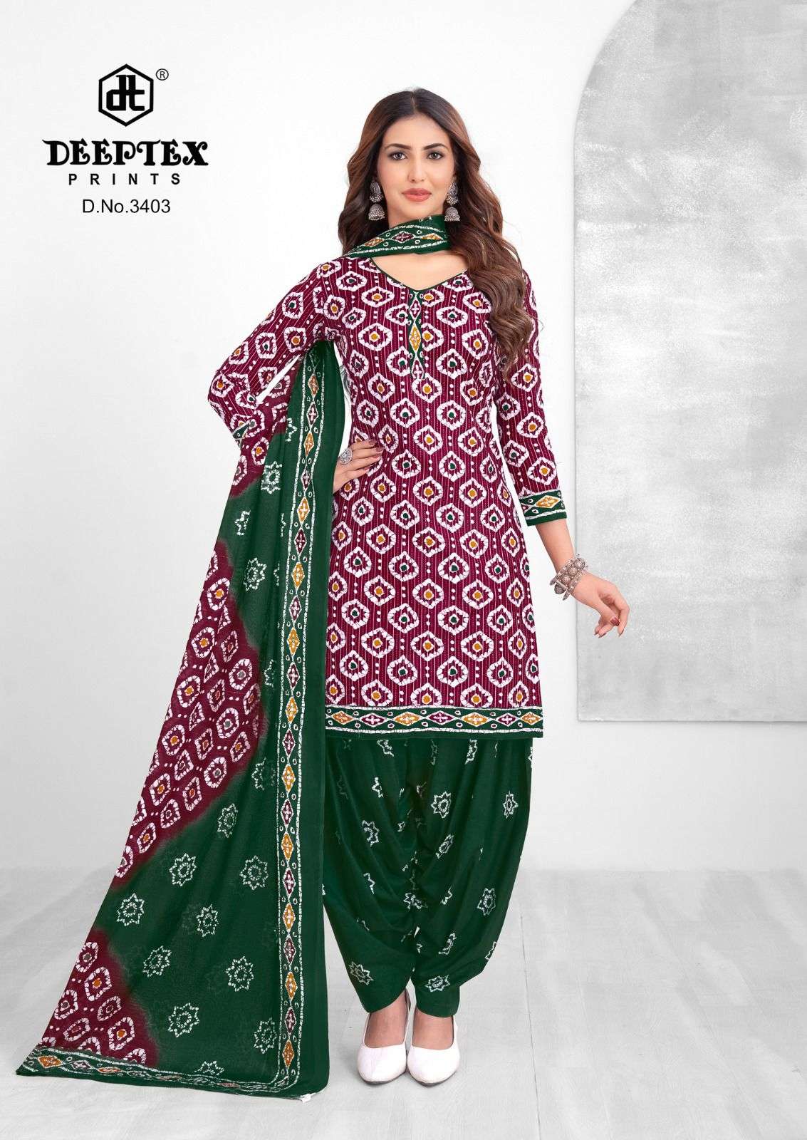 DEEPTEX BATIK VOL - 34 Cotton Dress Material Wholesale Surat India - Amrah Wholesale