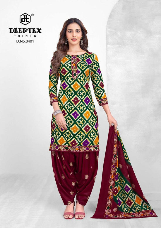 DEEPTEX BATIK VOL - 34 Cotton Dress Material Wholesale Surat India - Amrah Wholesale